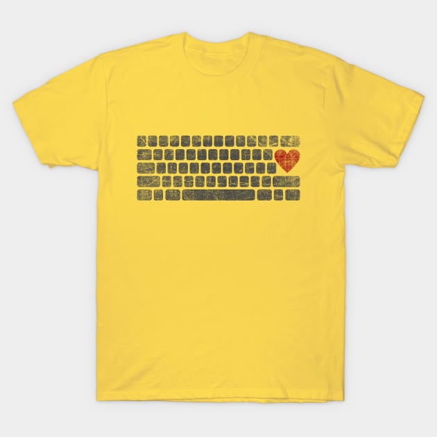 Keyboard T-Shirt by bulografik